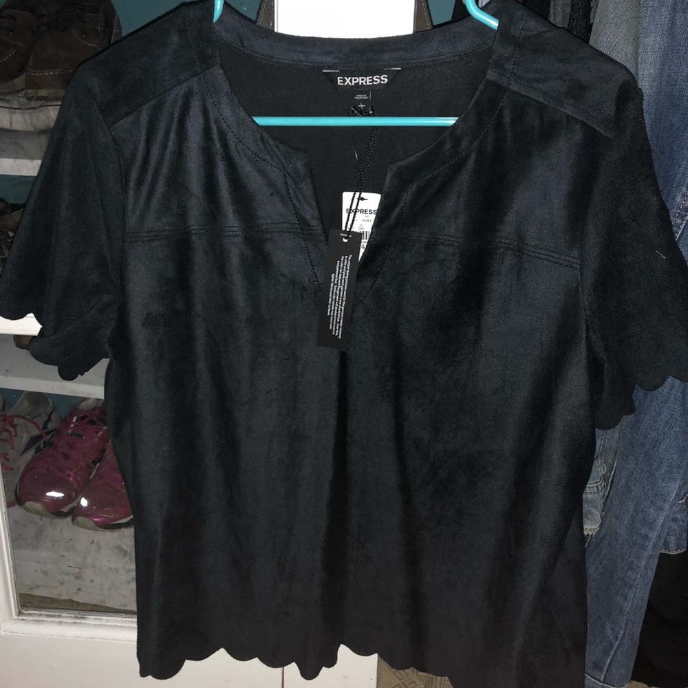 Express Suede Top